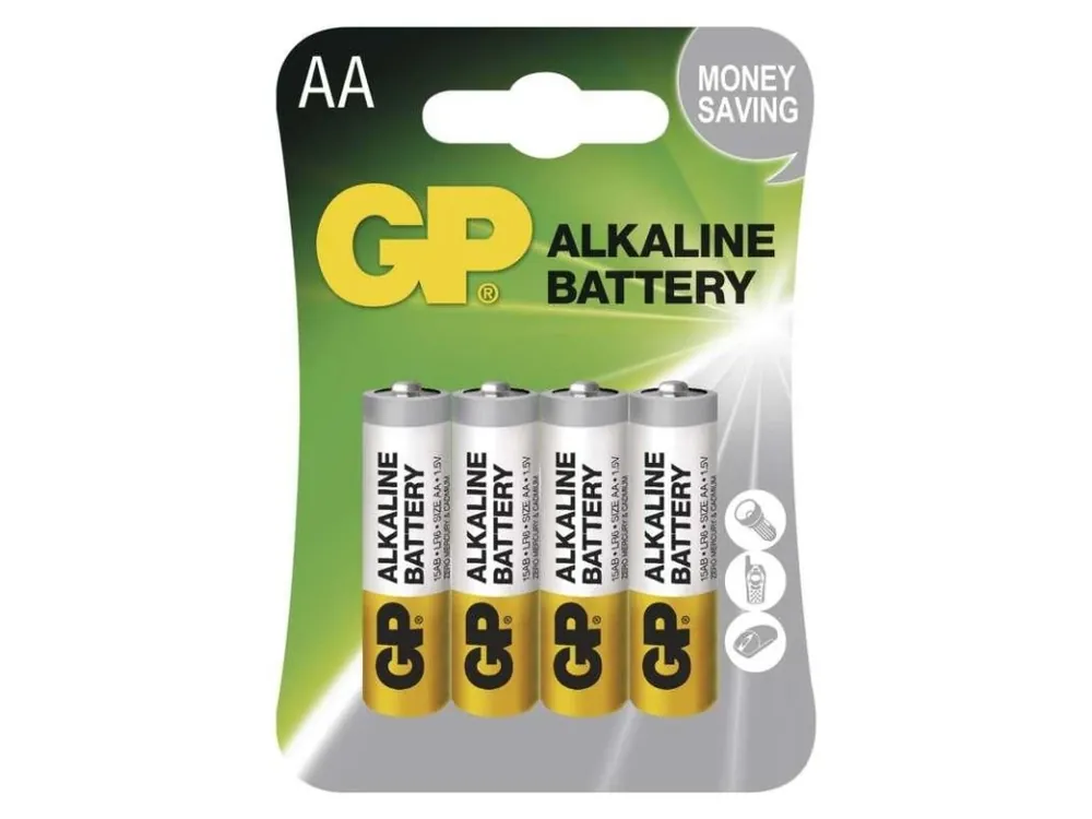 Odeslání Ihned Emos Alkalická baterie GP Alkaline AA (LR6) 4ks