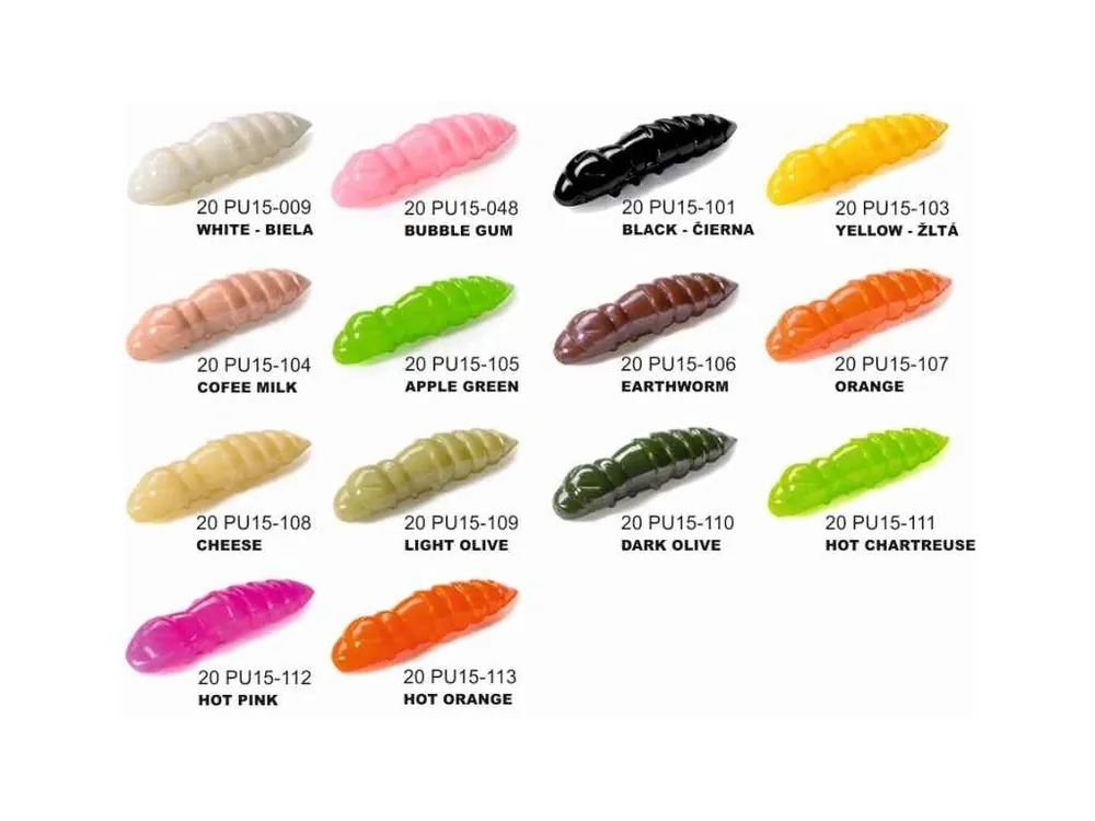 Cenově Výhodný FishUP Dipované umělé nástrahy Pupa 30mm / 10ks
