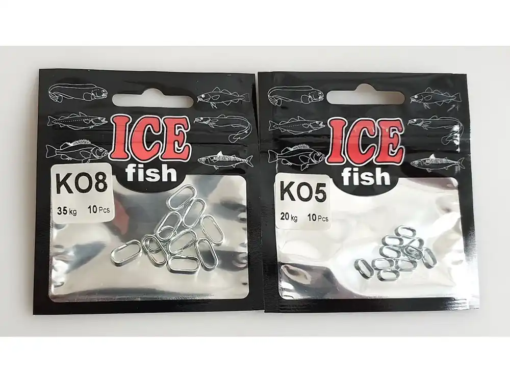 Oblíbený ICE Fish Oválné kroužky KO 5/8 - 10ks