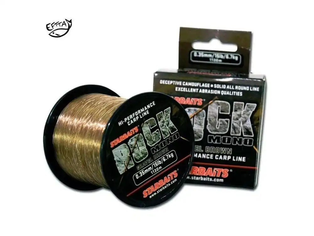 Cenový Hit Starbaits vlasec Rock Gravel (kamuflážovaná hnědá)