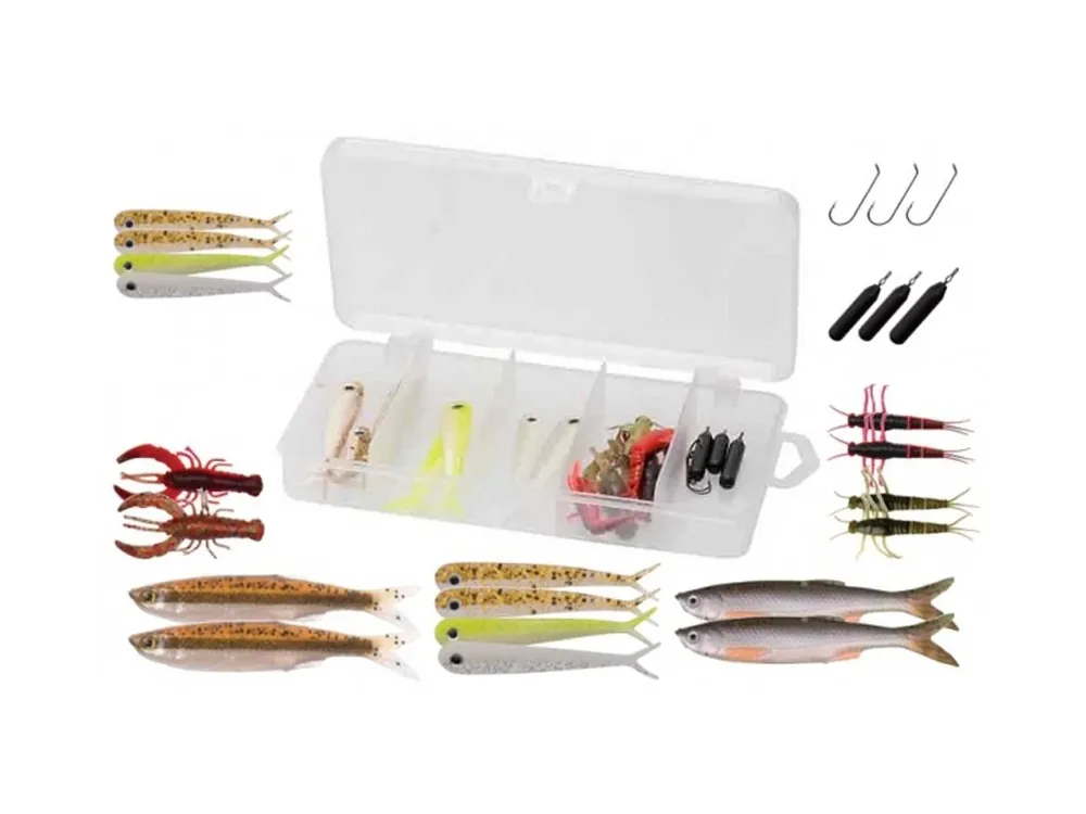 Savage Gear Dropshot Pro Pack Kit 22 ks Aktuální