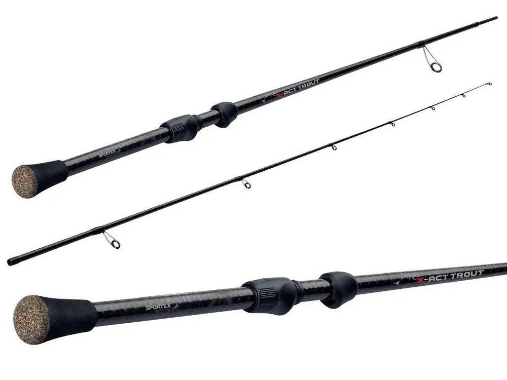 Sportex prut X-Act Trout 2-díl 185 cm 10gr Značkový