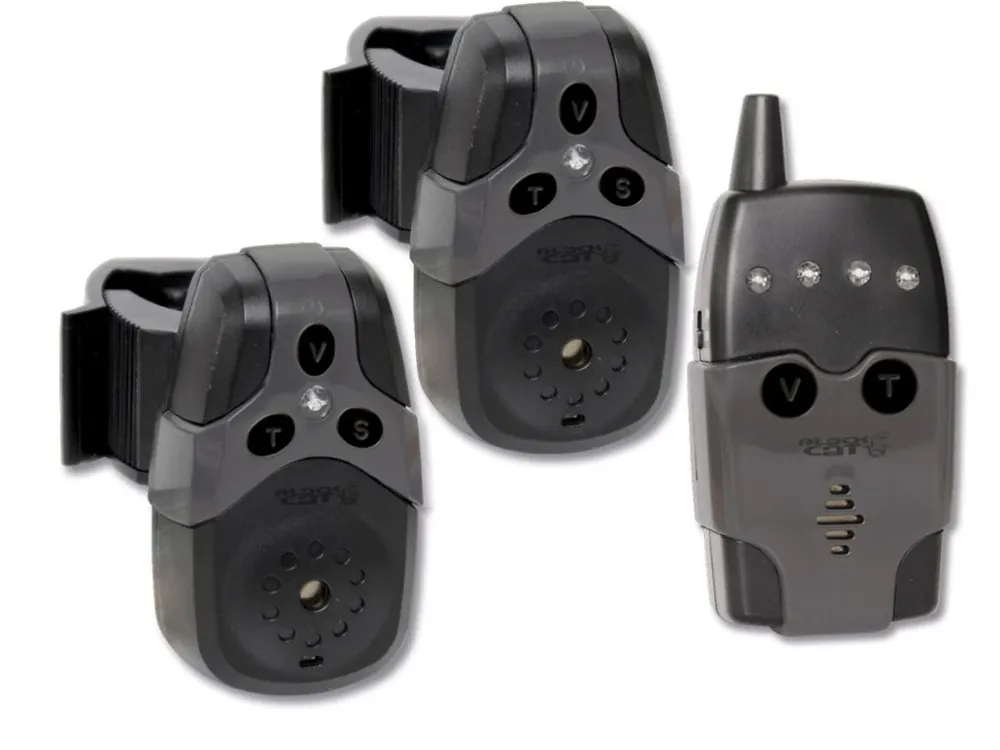 Cenová Bomba Black Cat sada hlásičů Bite Alarm Set 2 2+1pcs / Rozbalené