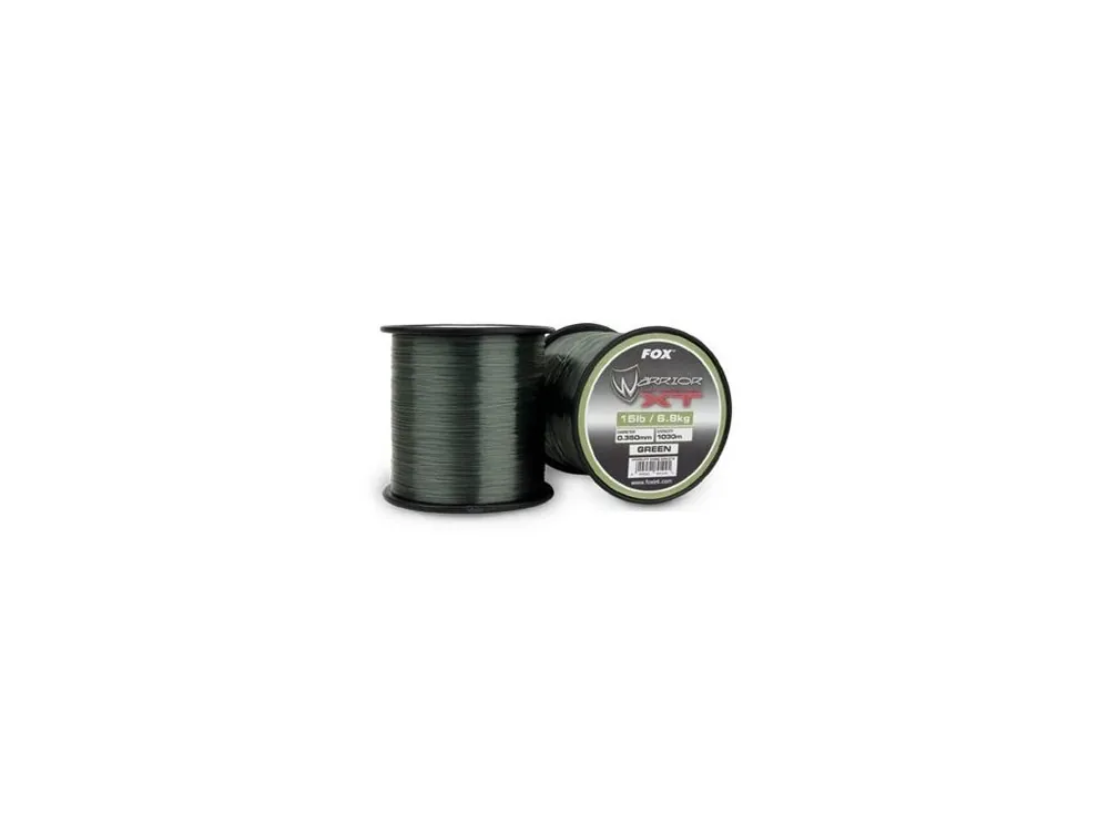 FOX vlasec Warrior XT Green 0,331mm 1150m 12lb Akční Nabídka