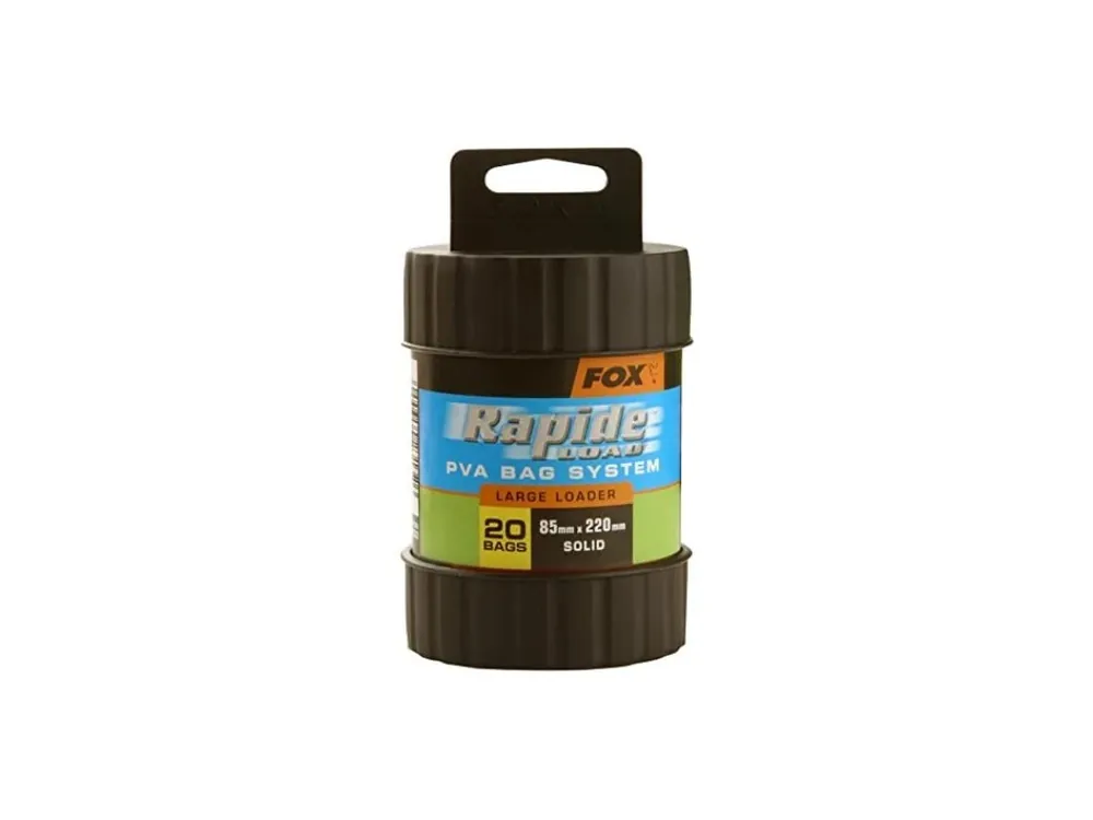 Fox PVA sáčky + plnič Rapide Load PVA Bag System 85x220mm 20ks Jen Po Omezenou Doba