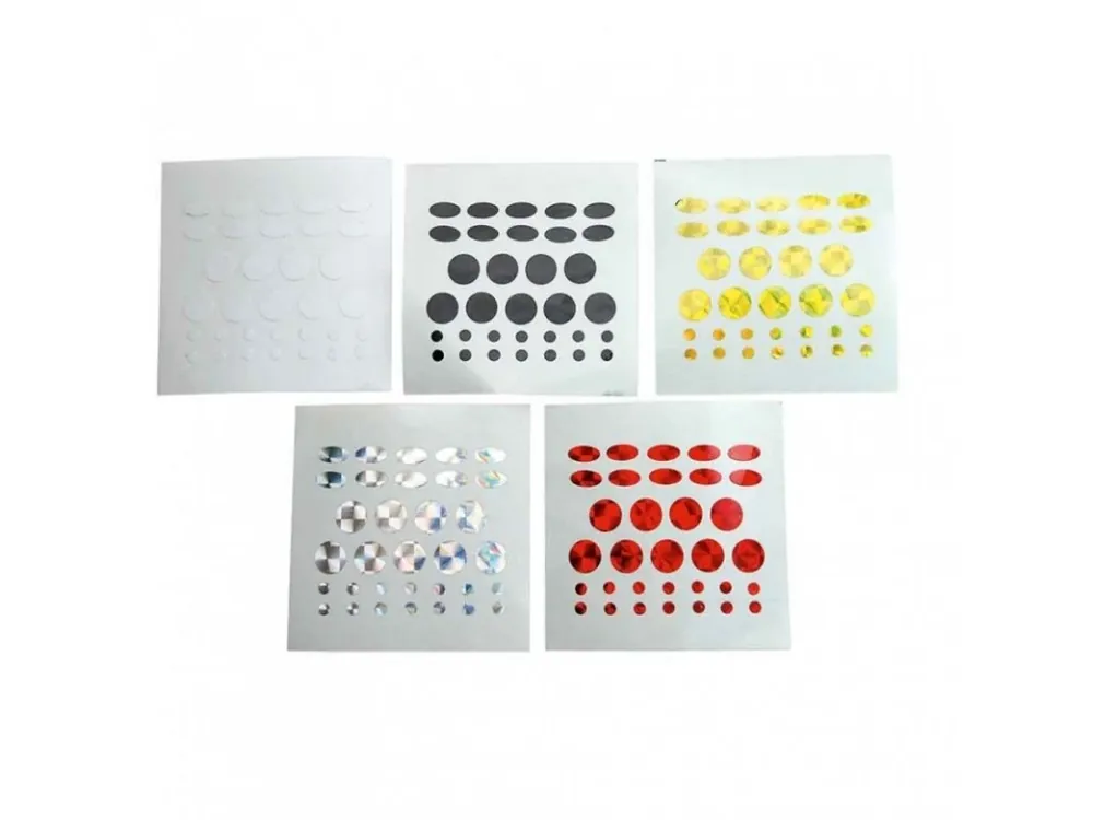 Nejlepší Cena Zebco Lure Tuning Dots - samolepící oči - 5barev