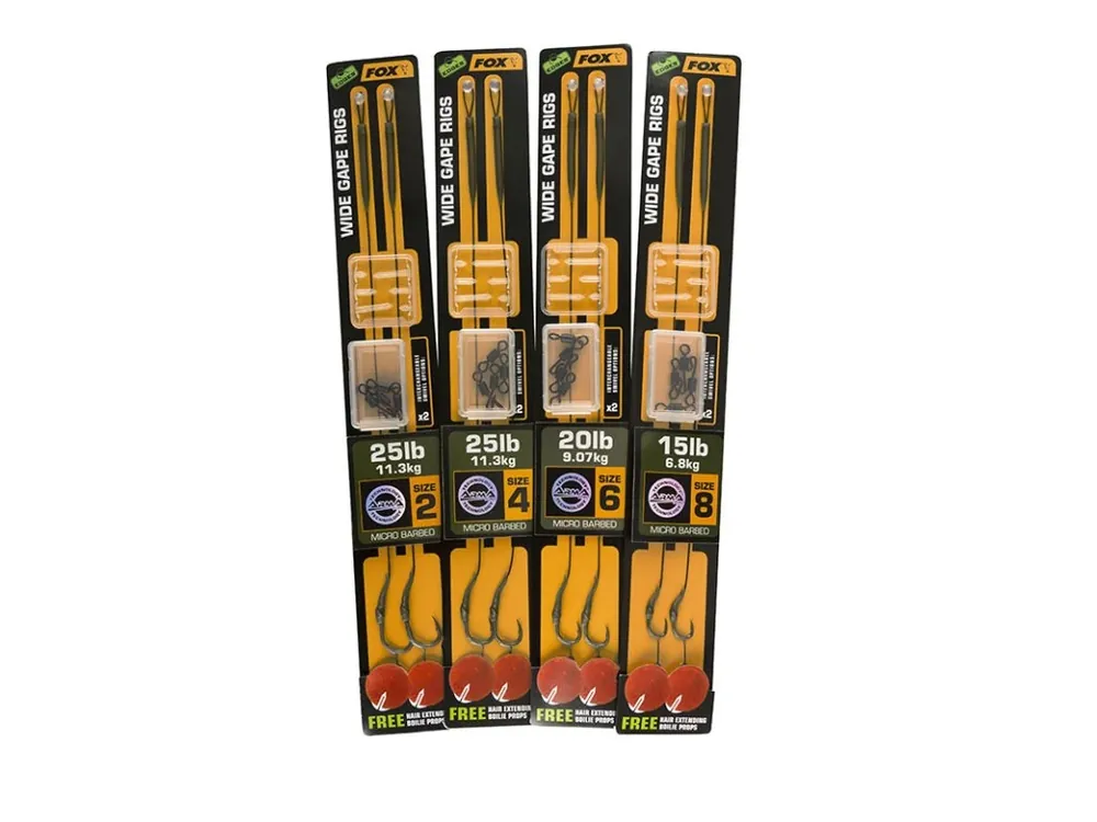 Fox Návazec Wide Gape Ready Rigs Weedy Green Super Cena