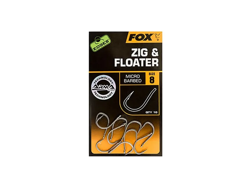 Akční Cena Fox Háčky Edges Armapoint Zig & Floater 10ks