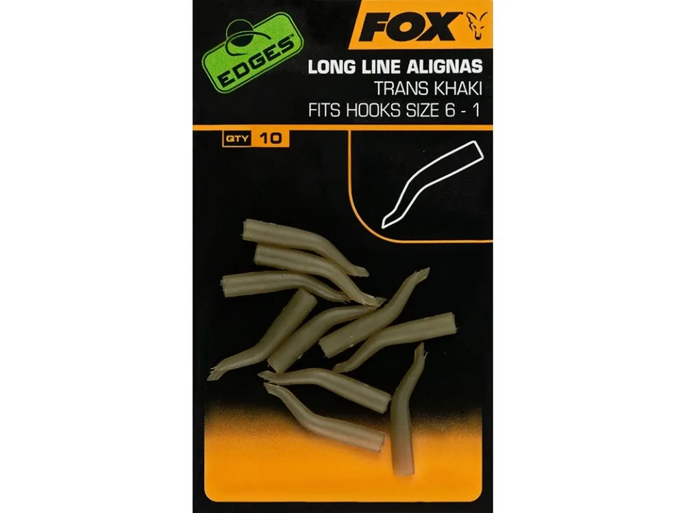 Fox Rovnátka Edges Line Alignas Trans Khaki 10ks Levný