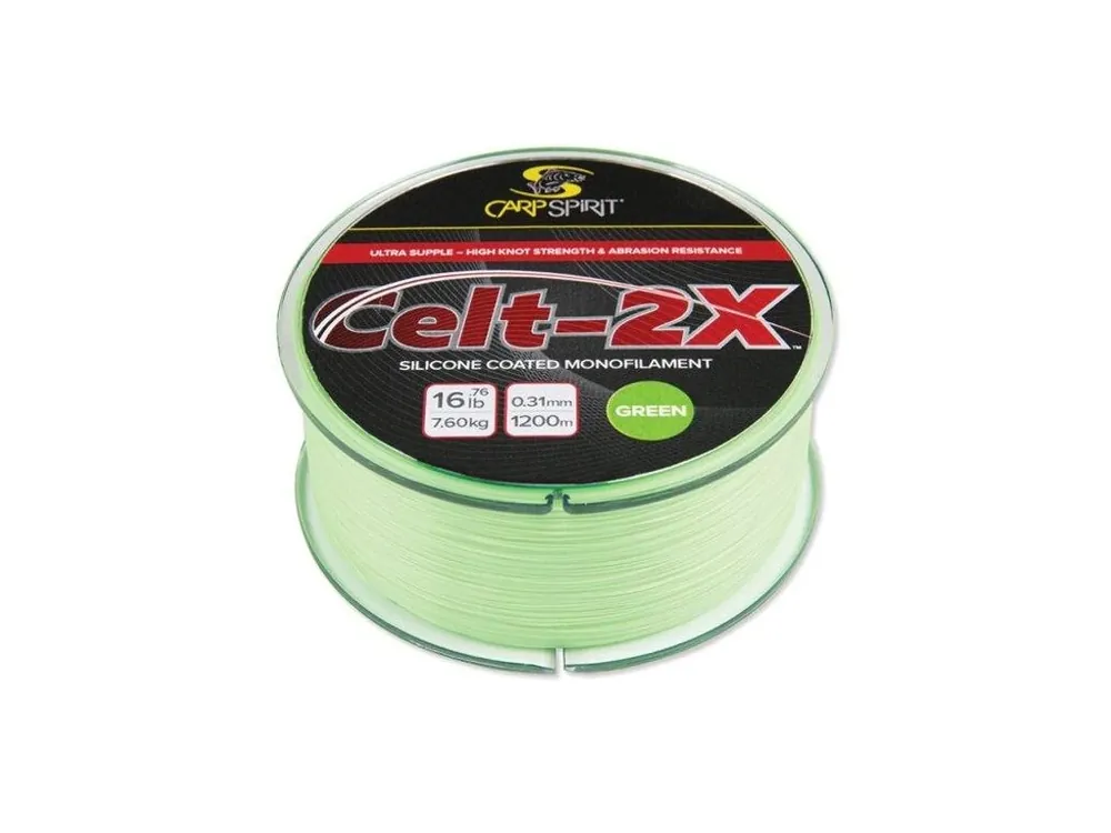 Carp Spirit Celt 2X Mymetik 1200 m/0,31 mm/7,6 kg zelený Nejlepší Volba