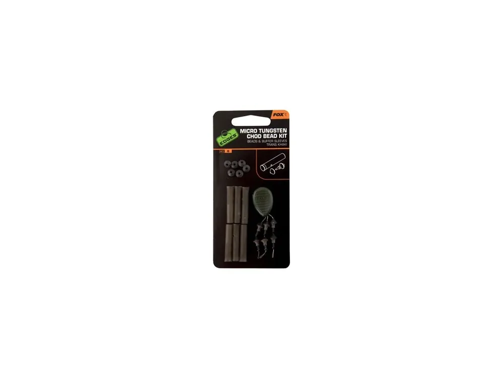 Pouze Dnes Fox Set na výrobu montáží Edges Micro Chod Bead Kit 6ks