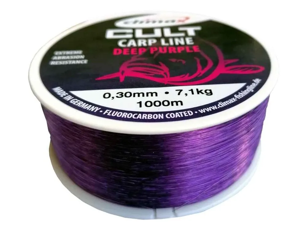 Přímo Od Výrobce Climax vlasec Cult Carp Line Deep Purple 1000m