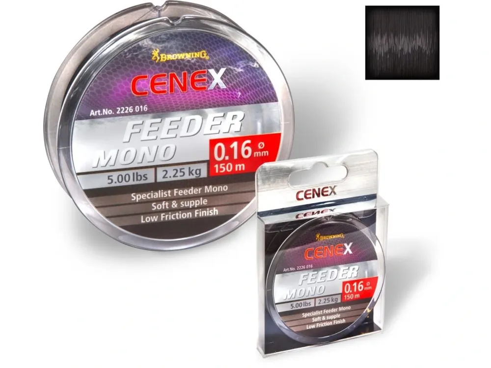 Objednat Nyní Browning Vlasec Cenex Feeder 150m - černý
