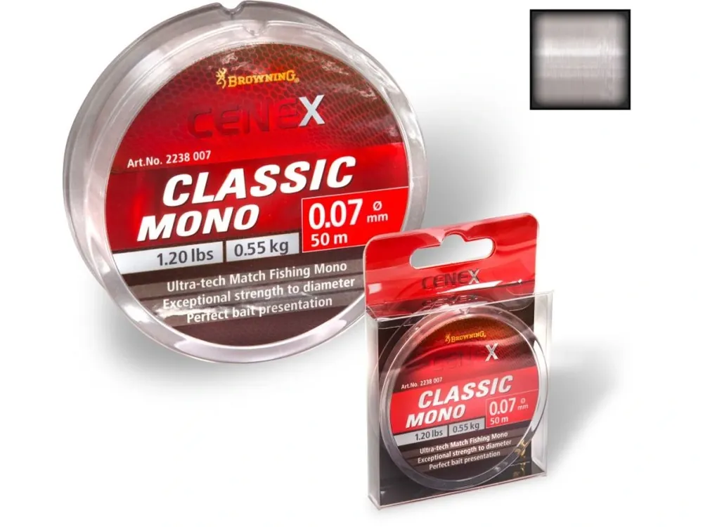 Koupit Online Browning Vlasec Cenex Classic 100m - hnědá