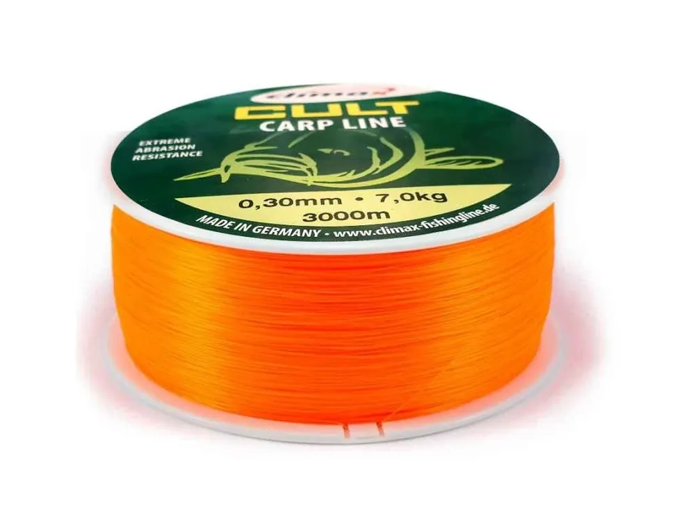Climax silon CULT Carp Line 600m Fluo-Orange Dokud Zásoby Vydrží
