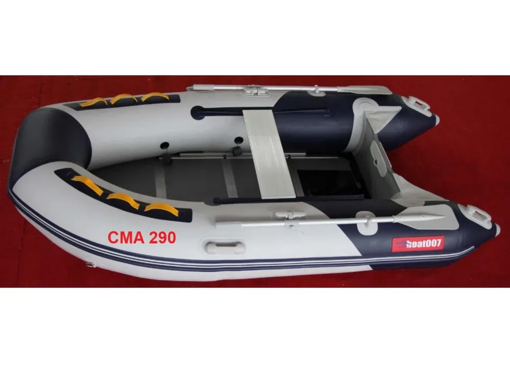 Boat 007 - CMA 270 - nafukovací čluny / Šedo-modrá Značkový