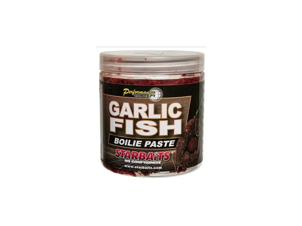 Aktuální StarBaits Garlic Fish Obalovací pasta 250g