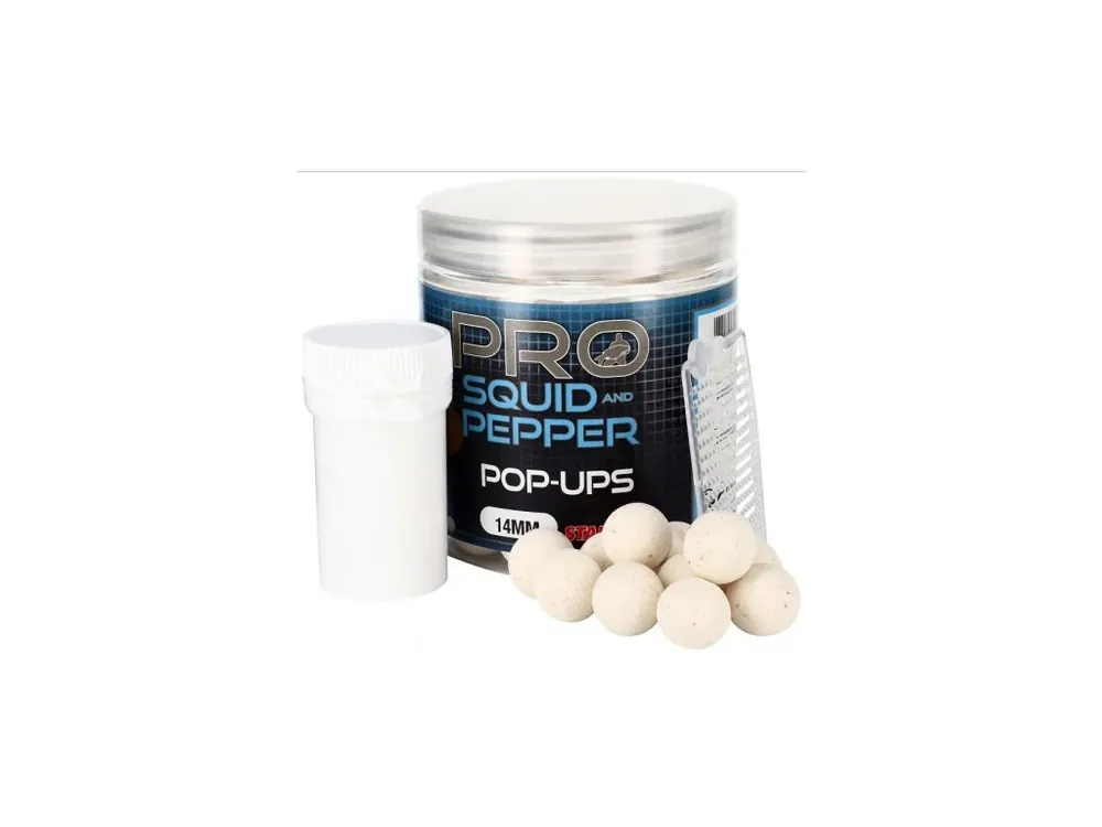 StarBaits Pro Squid & Pepper - Boilie plovoucí 60g Oblíbený