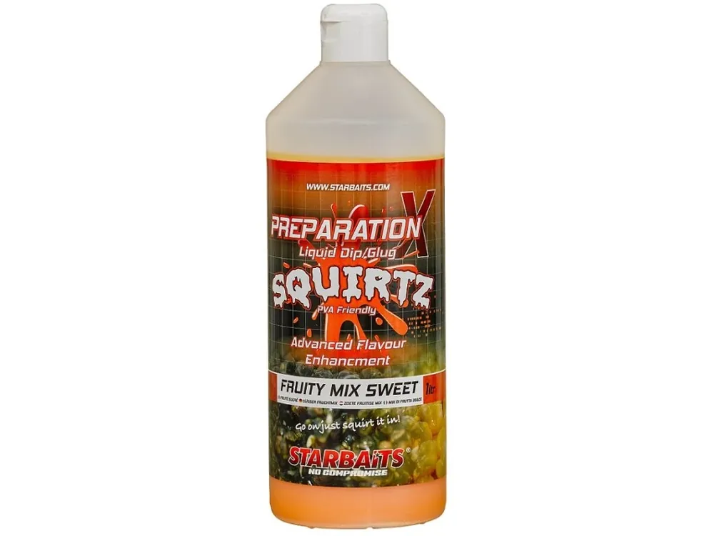 Cenový Hit StarBaits Booster PREP X SQUIRTZ FRUITY MIX SWEET 1L