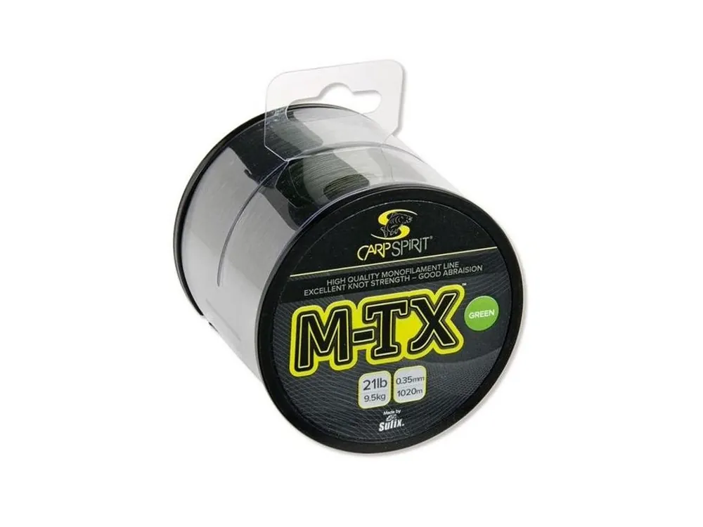 Nová Kolekce Carp Spirit M-TX monofilní vlasec 1410 m/0,30 mm/7,0 kg černý