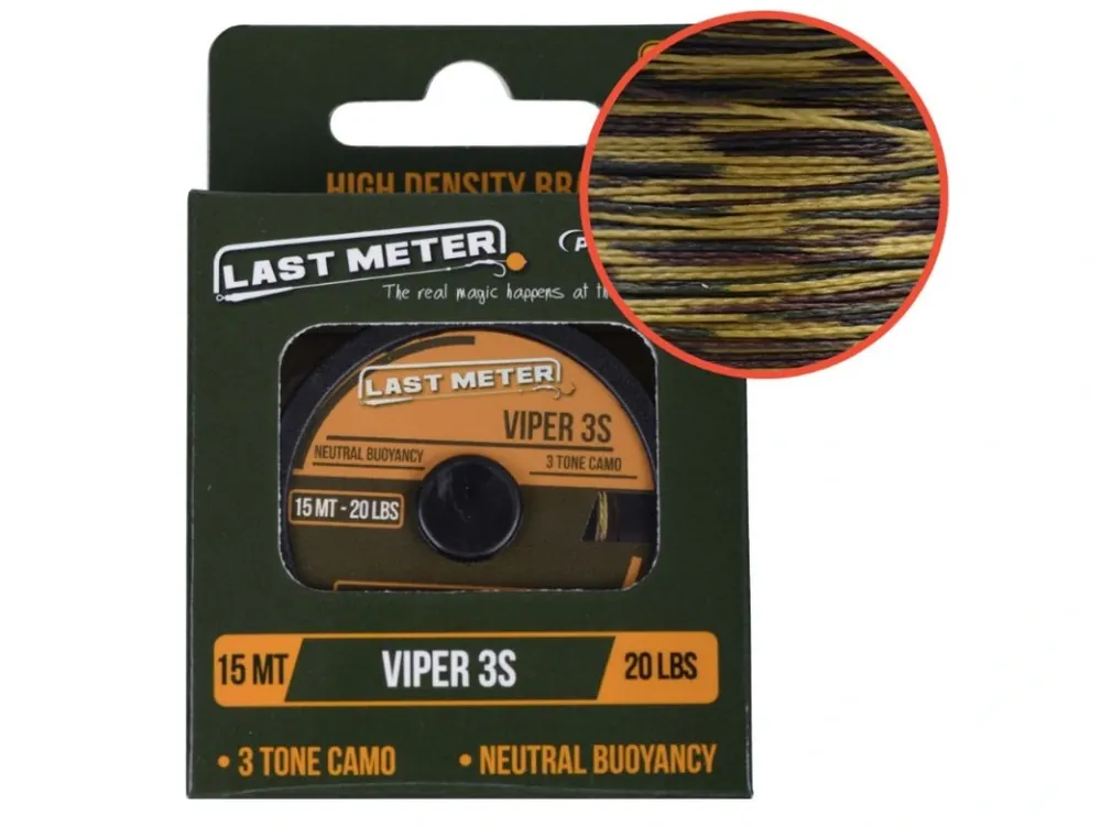 Prologic Splétaná Šňůrka Viper 3S 15 m Camo Kup Teď