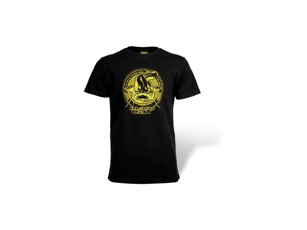 Black Cat Triko Established Collection T-Shirt černá Časově Omezené