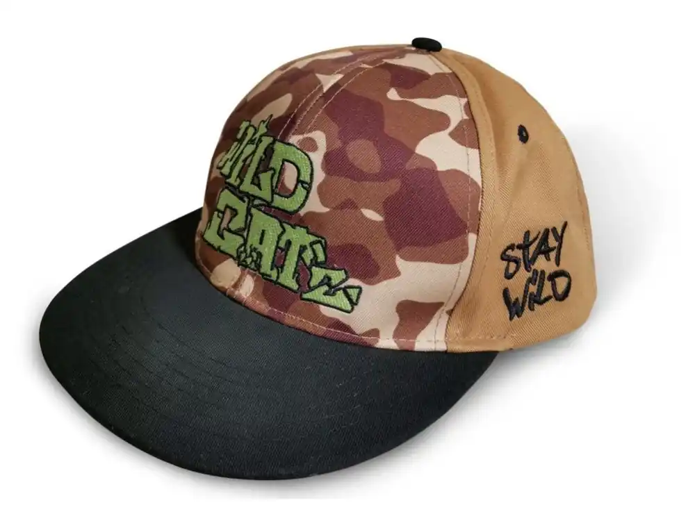 Black Cat kšiltovka Wild Cat‘z Cap camouflage Omezená Nabídka