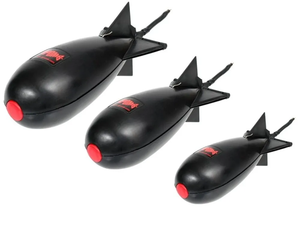 Originální SPOMB Zakrmovací raketa - černá MIDI-X