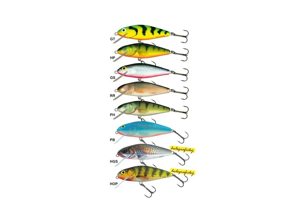 Salmo Wobler Perch Floating 12cm Cenově Výhodný