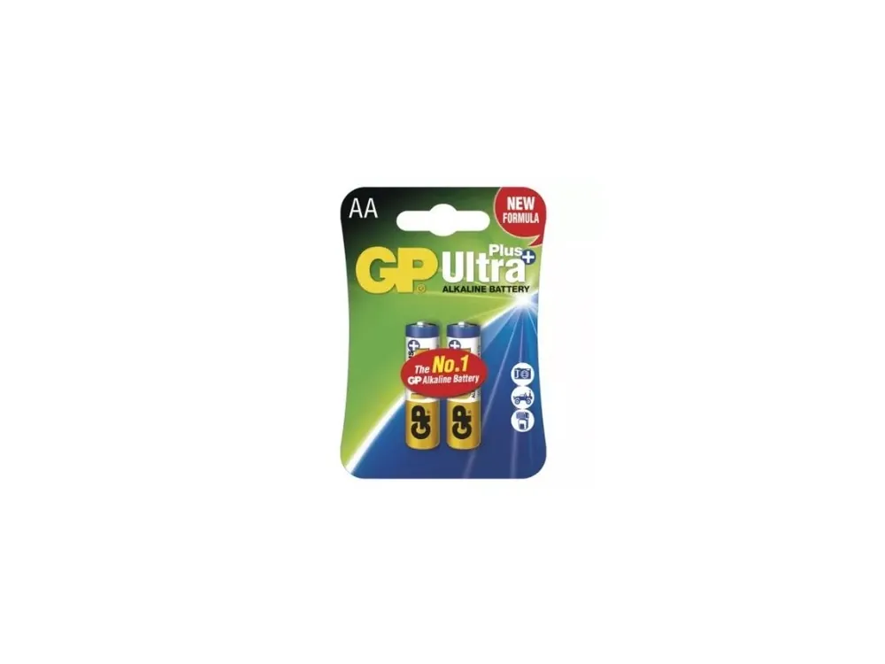 Emos Alkalická baterie GP Ultra Plus LR6 (AA) 2ks Akční Nabídka