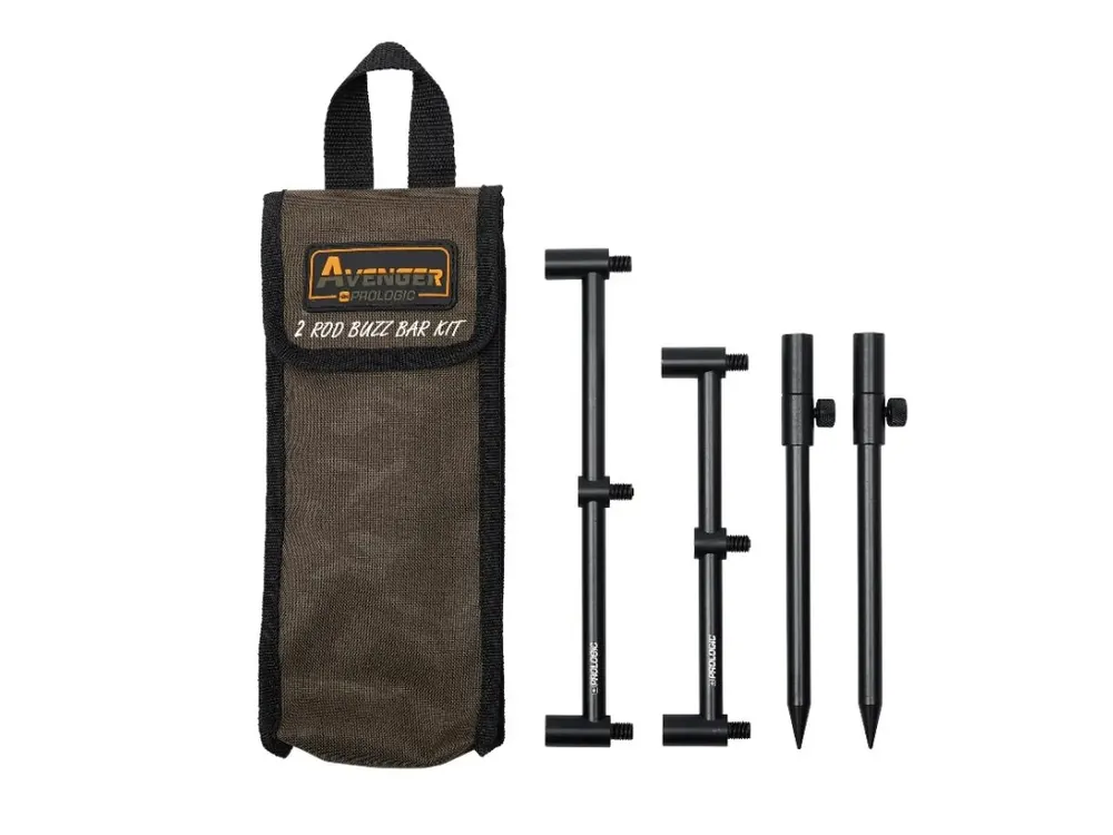 Prologic Hrazdy s vidličkama Avenger Rod Buzz Bar Kits & Carrycase 2Rod 20-34cm Akční Cena