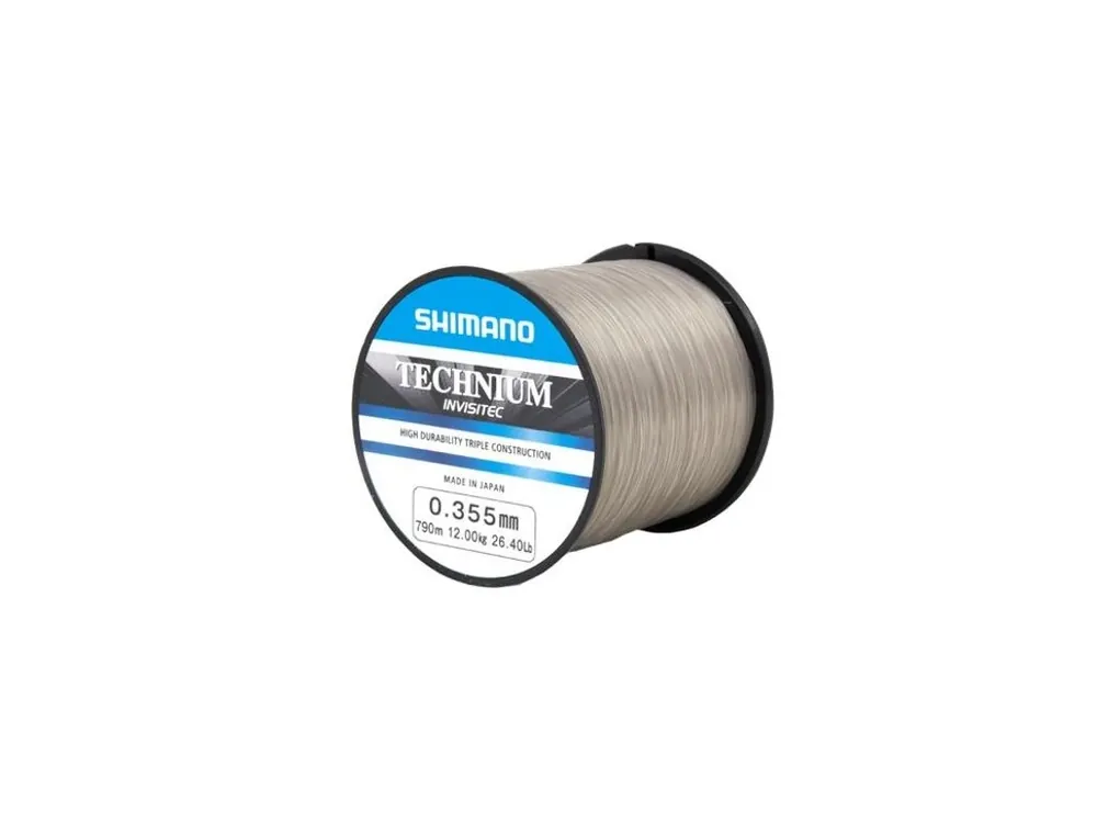 Oblíbený Shimano vlasec Technium Invisitec 5000 m 0,28 mm 7,7 kg šedý