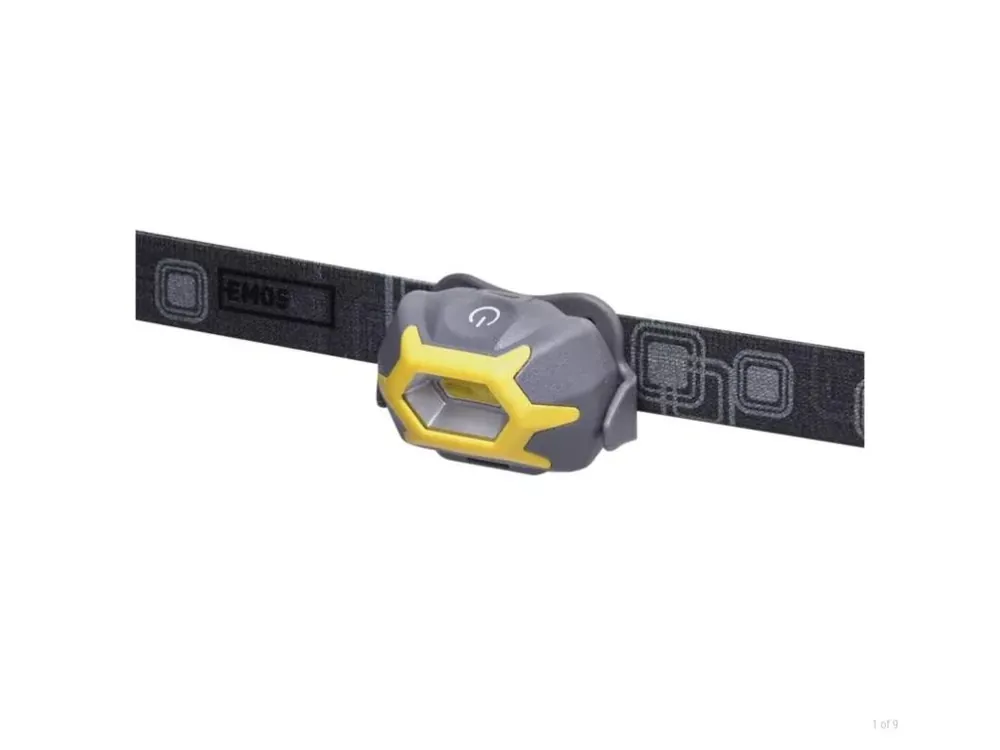 Emos COB LED čelovka P3532, 125 lm, 20m, 3x AAA Aktuální