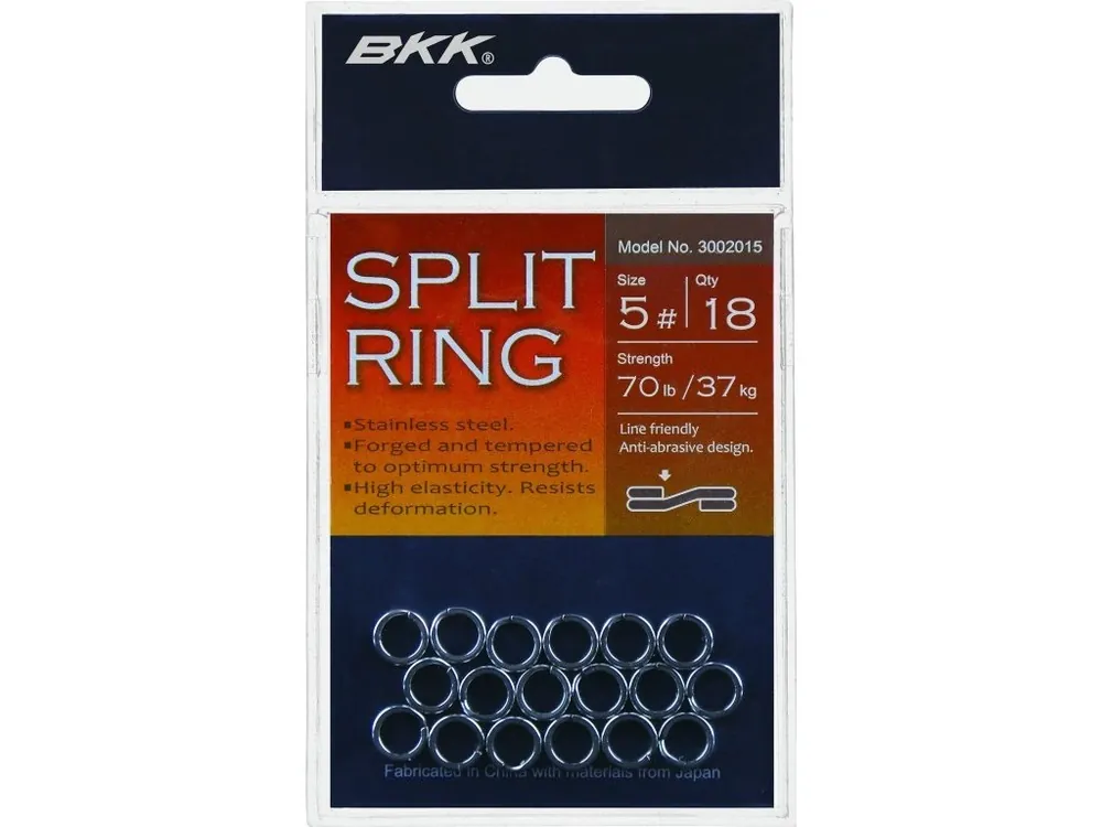 Dokud Zásoby Vydrží Spojovací kroužky BKK - SPLIT RING vel. 1 /14kg/- nerezová ocel - bal.20ks