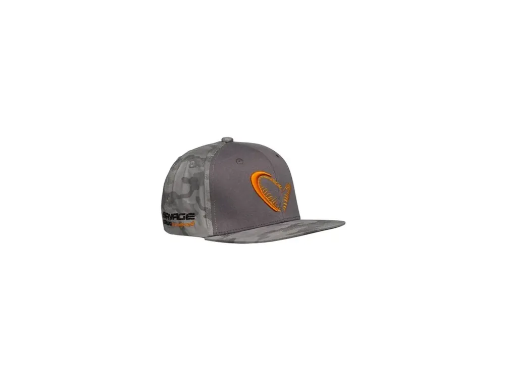 Jen Po Omezenou Doba Savage Gear Kšiltovka Flex Fit Camo Cap Camo/Grey