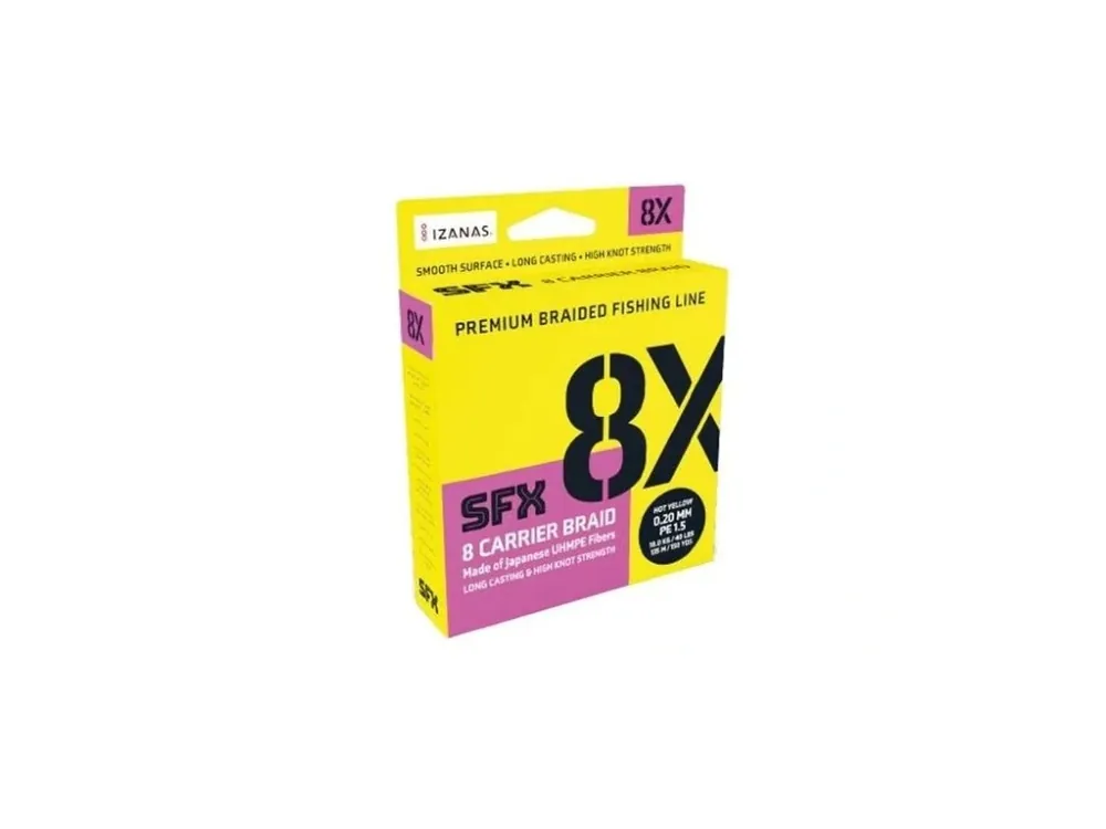 Sufix Šňůra SFX 8X tmavě zelená 135m/0,148mm / 7,7kg Nejprodávanější