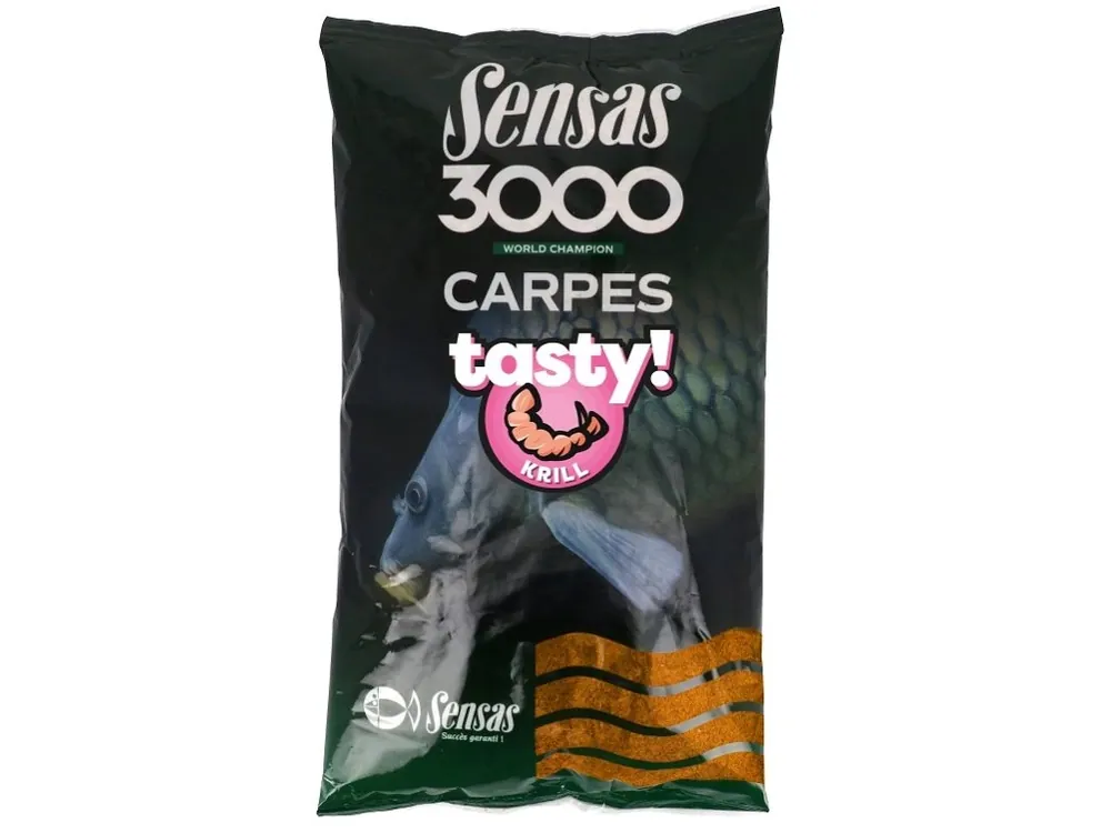 Sensas Krmení 3000 Carp Tasty Krill (kapr krill) 1kg Levný