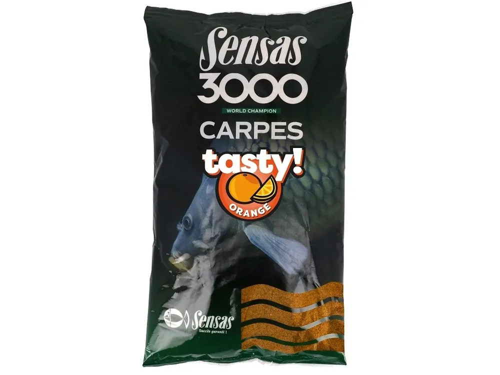 Sensas Krmení 3000 Carp Tasty Orange (kapr pomeranč) 1kg Kup Teď