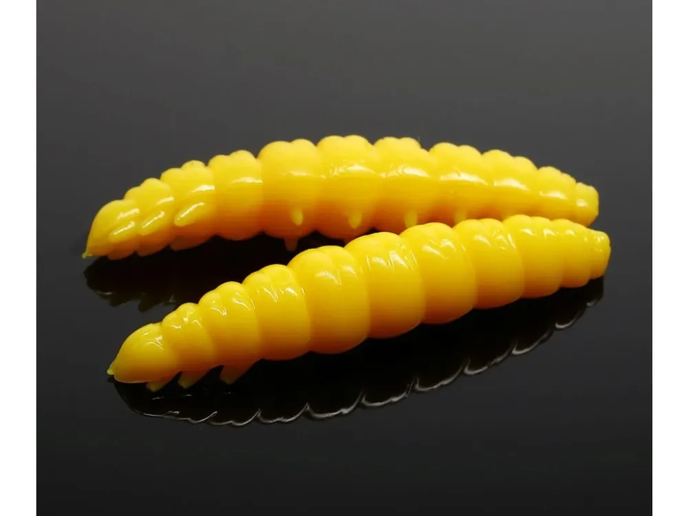 Levný LIBRA LURES Larva 30 - Yellow 007 - 15ks/bal