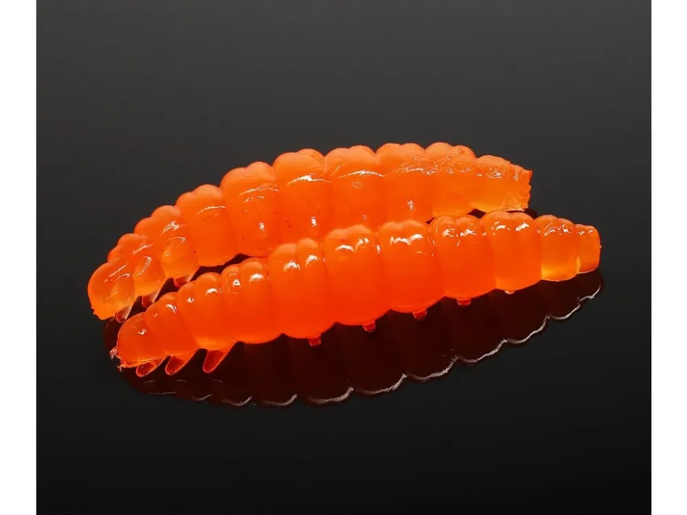 Rychlé Dodání LIBRA LURES Larva 30 - Hot Orange 011 - 15ks/bal