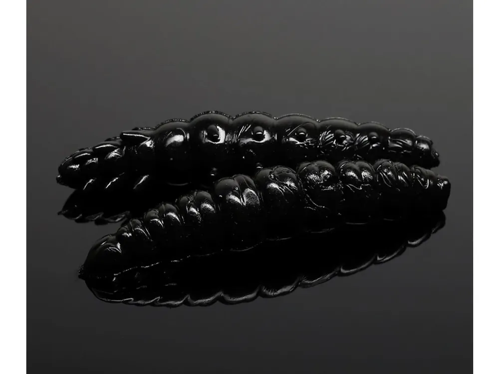 Značkový LIBRA LURES Larva 30 - Black 040 - 15ks/bal