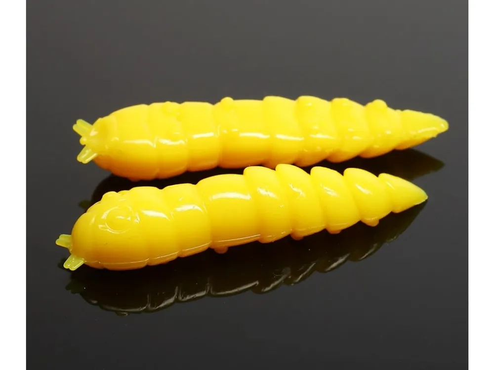 LIBRA LURES Kukolka 27 – Yellow 007 – 15ks/bal Nejlepší Volba