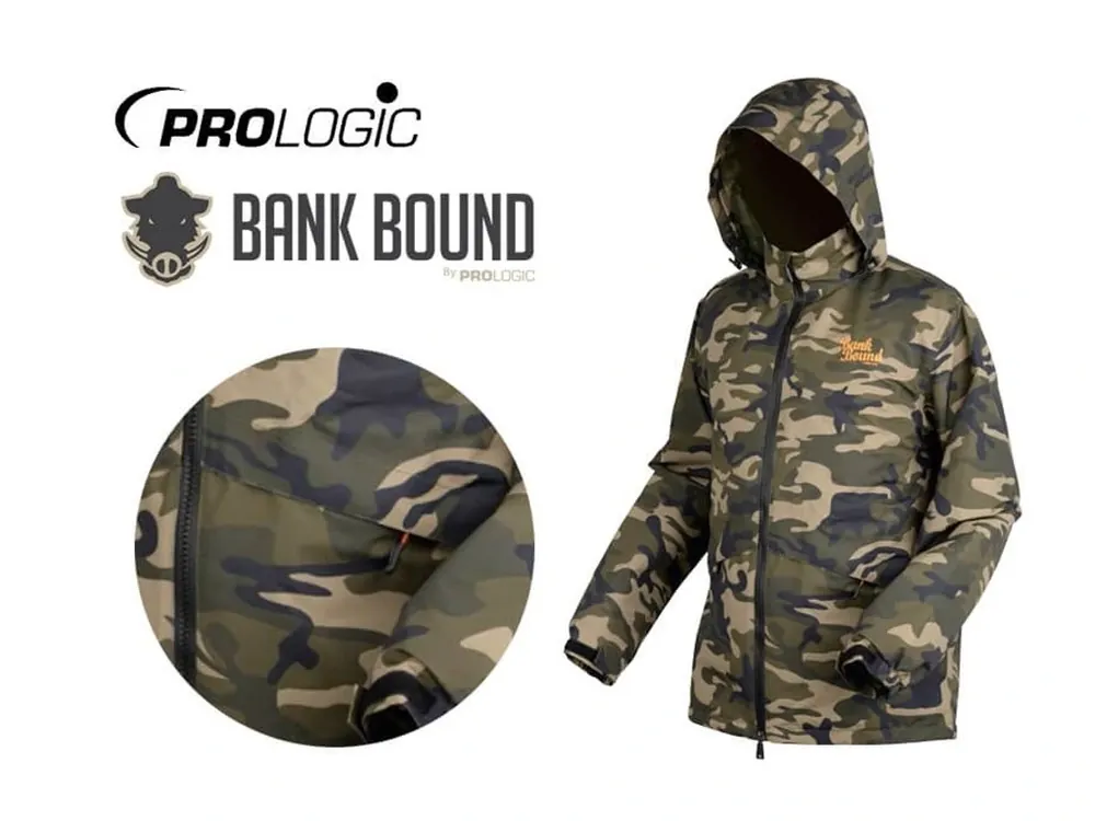 Prologic Bunda Bank Bound 3-Season Camo Fishing Jacket Originální