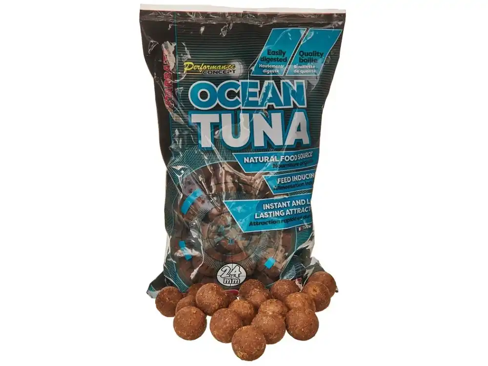 StarBaits Boilie potápivé 1kg - Ocean Tuna 14 mm Akce