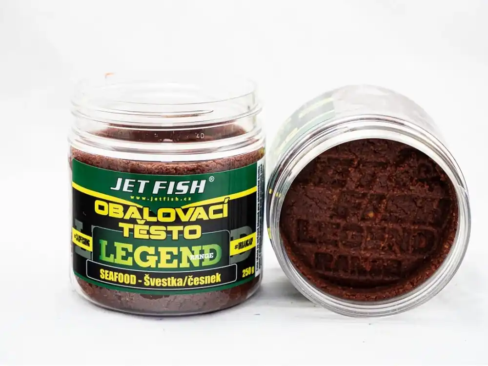 Must-Have JET fish těsto Legend Range SEAFOOD - ŠVESTKA / ČESNEK 250 gr