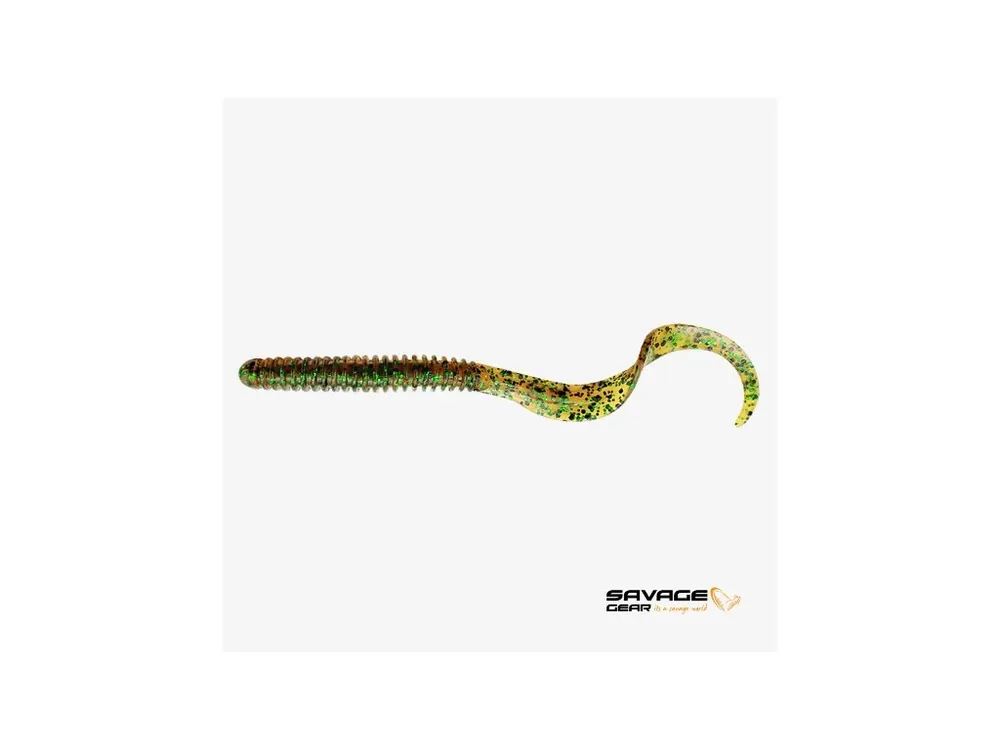 Tovární Cena Savage Gear RIB WORM 10.5CM 5G GREEN PUMPKIN 8PCS 10.5CM / 5G