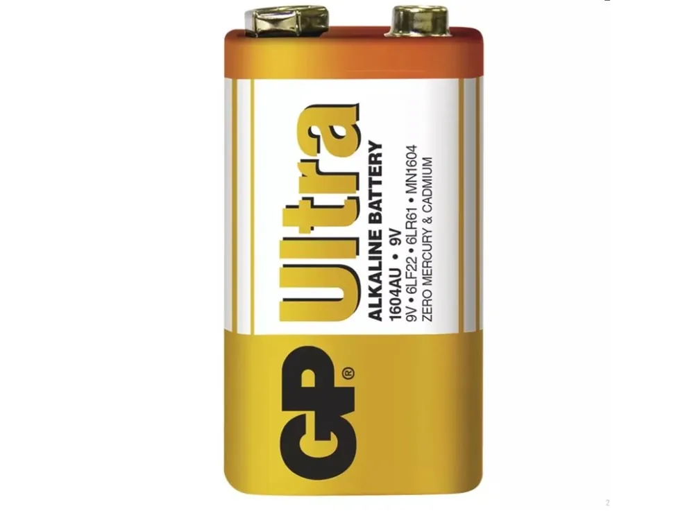 Emos Alkalická baterie GP Ultra 9V (6LF22) Výprodej