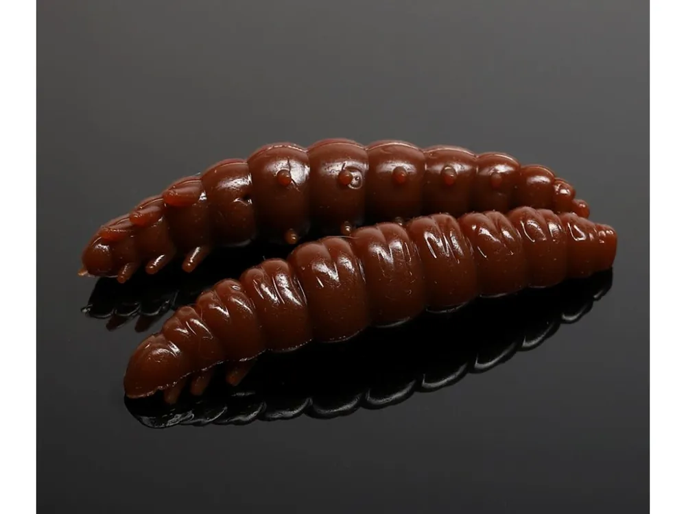 Značkový LIBRA LURES Larva 30 - Brown 038 - 15ks/bal