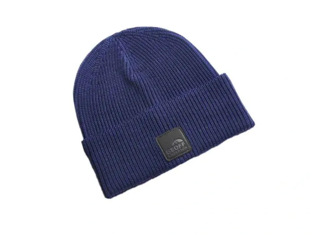 Cenový Hit Čepice Geoff Anderson WizWool Roar beanie modrá