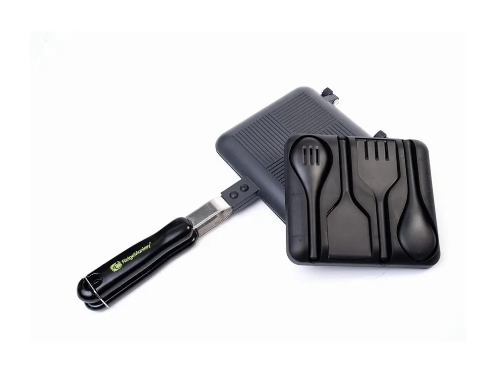 Aktuální RidgeMonkey Toastovač The Classic Deep Fill Sandwich Toaster + Utensils
